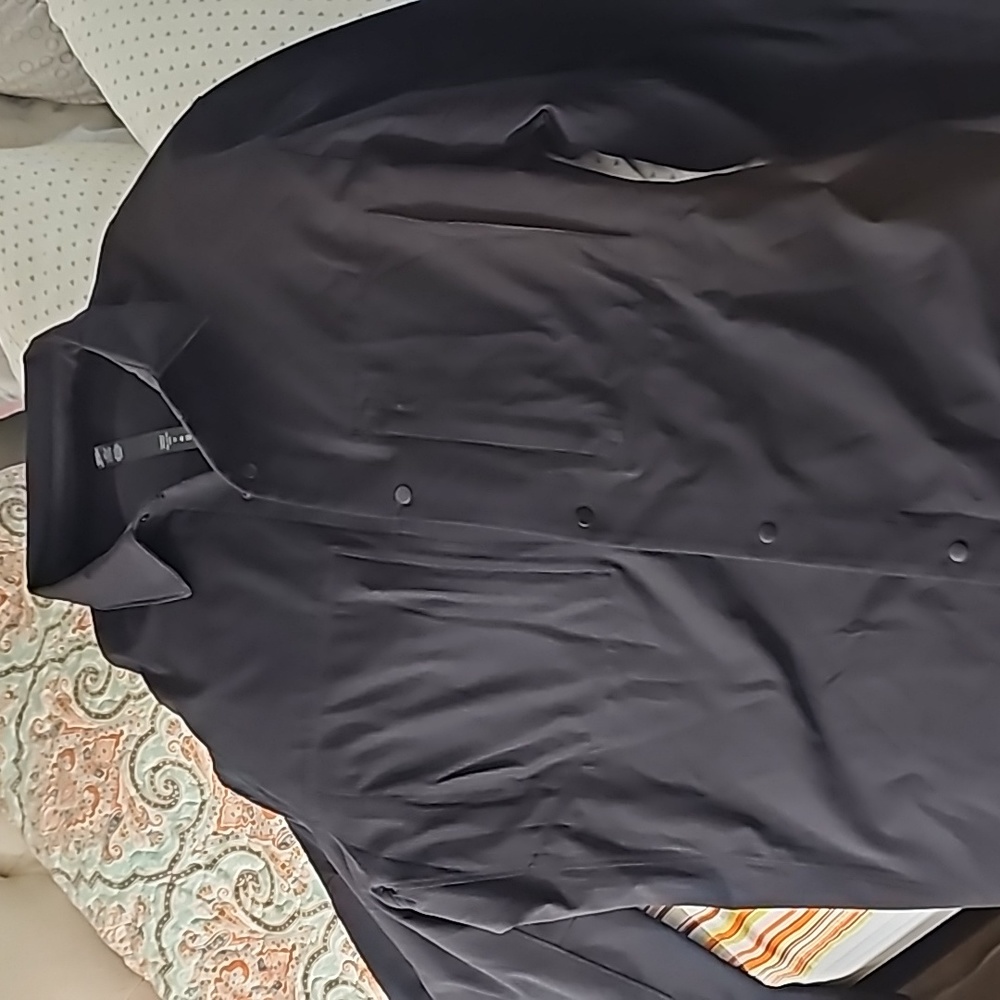 Black Pattern Lululemon Jacket Lightweight Mens - image 1